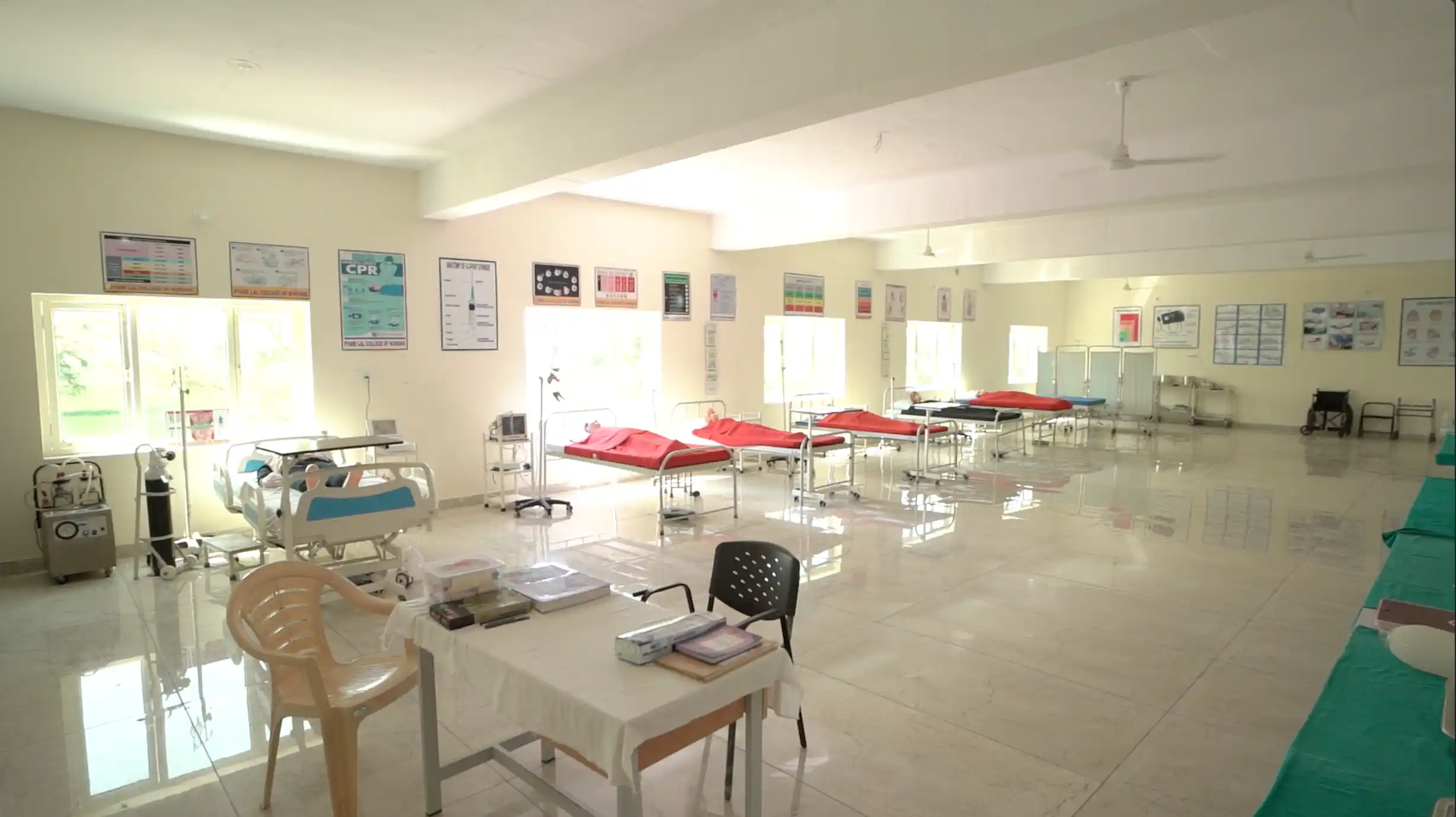 pyare lal college of nursing class sitting
