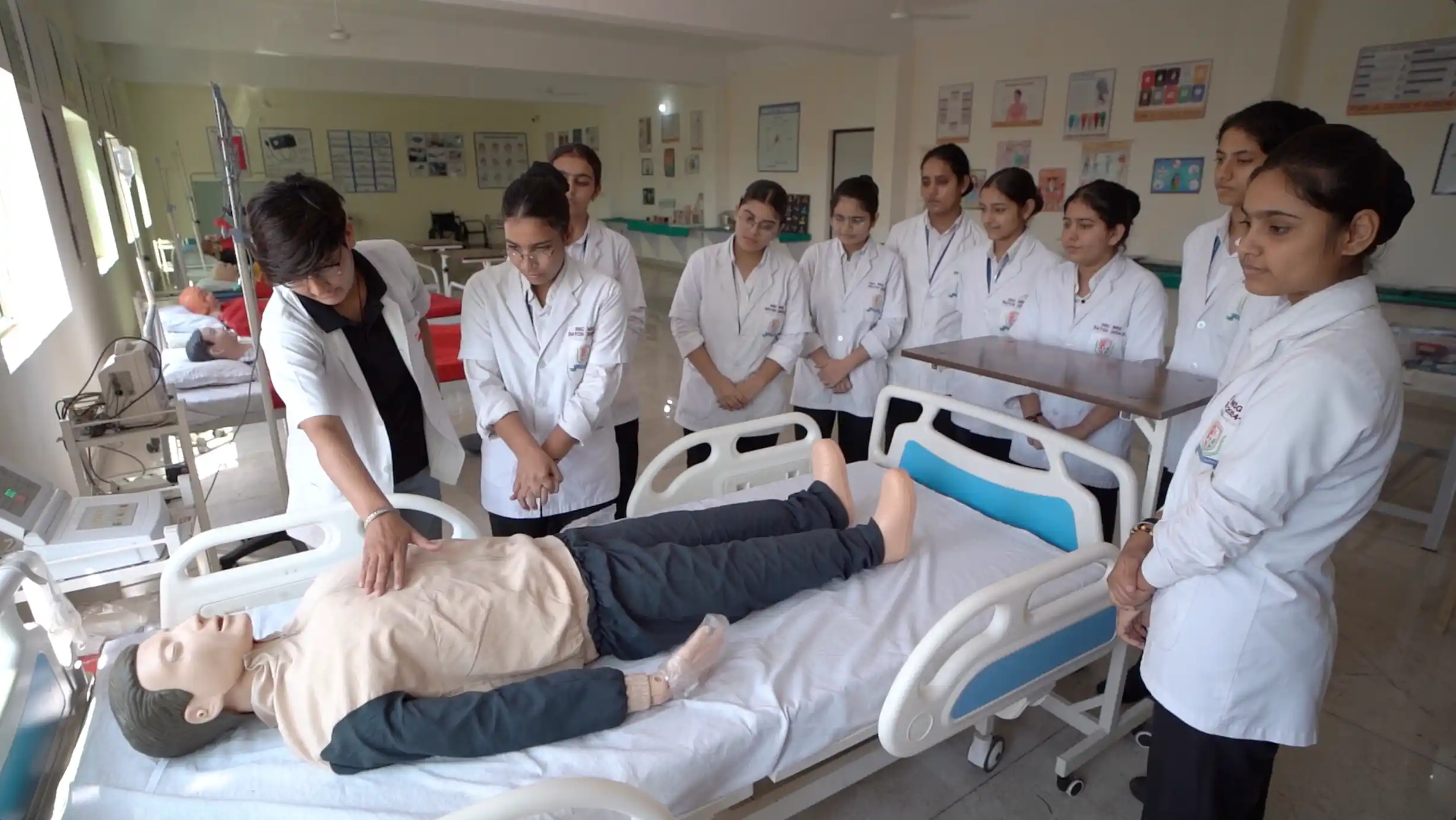 pyare lal college of nursing live class